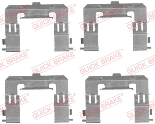 Accessory Kit, disc brake pad